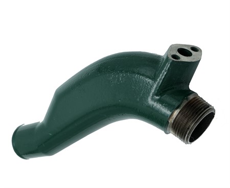 Exhaust bend MD1, 2, 3, 6, 7, 11, 17 with thread - iron cast