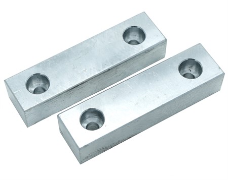 Anode kit Volvo Penta trimtab, Zinc