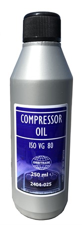 Kompressorolja ISO VG 80, flaska 250 ml