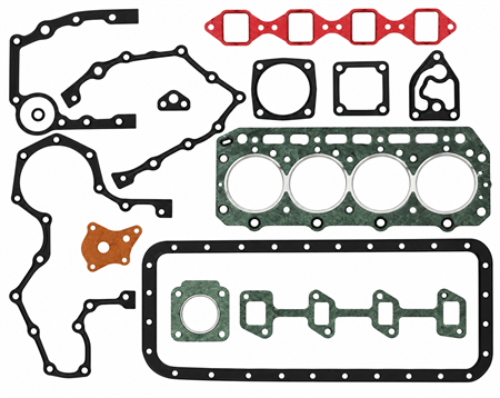 Decarbonizing gasket kit Yanmar 4JH2E, 4JH2-TE, 4JM2-HTE, 4JH2-DTE