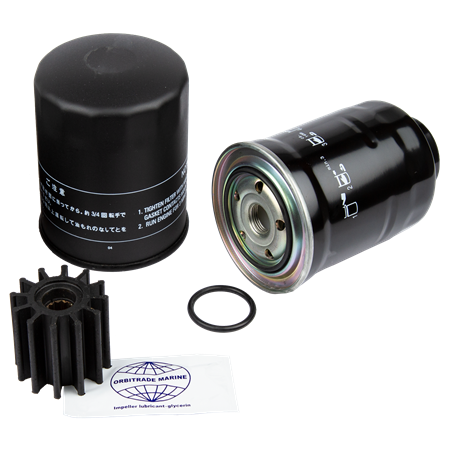 Servicesats 6LP utan luftfilter