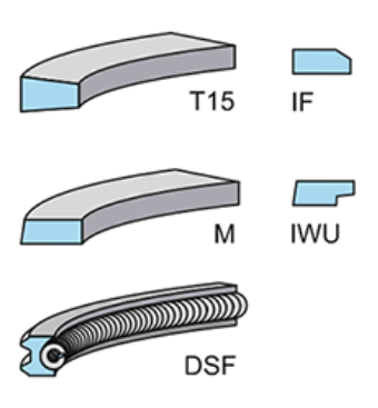 Kolvringsats - std, D4, D6