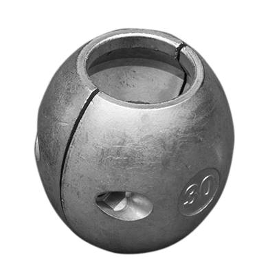 Axelanod Zink Strömlinjeformad 40mm